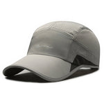 Quick-drying Hat Men's Summer Outdoor Sports Peaked Cap Couple Hats Hollow Lightweight Breathable