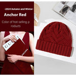 Wool Knitted Thickened Autumn And Winter Warm Wool Hat