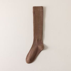Autumn And Winter Calf Socks Children's Knee Length Socks Deodorant Mid-calf