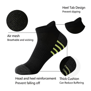 Cotton Socks Solid Color Terry Thick Head Heel Sports