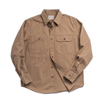 Workwear Shirt Men's Amekaji Lapel Long-sleeved Shirt