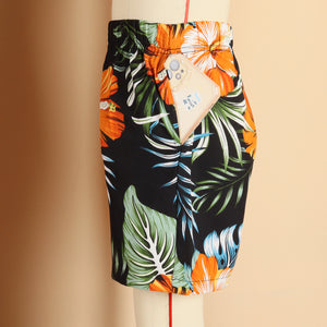 Family Vacation Matching Outfits – Hawaii Style Parent-Child Suit for Family of 4