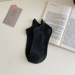 Women's Smiley Ankle Socks Thin Embroidery Ins Short Fashion Tight Socks