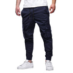 Men's Multi-pocket Drawstring Leisure Japanese Overalls