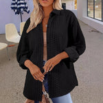 Women's Solid Color Long-sleeved Sweater