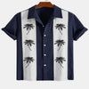 Men's And Women's Printed Short-sleeved Shirt