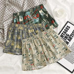 Cotton Printed Men's Home Loose Casual Print Boxer Shorts