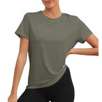 European And American Sports Top Round Neck Loose T-shirt