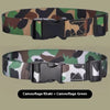 Military Training Belt Universal For Boys And Girls Spring And Summer Wear-resistant Lengthened High School And College Student Camouflage Monochrome Buckle Belt Wholesale