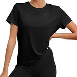 European And American Sports Top Round Neck Loose T-shirt