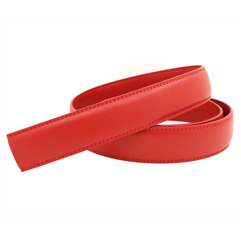 31CM Men's Automatic Belt Body Without Buckle Film