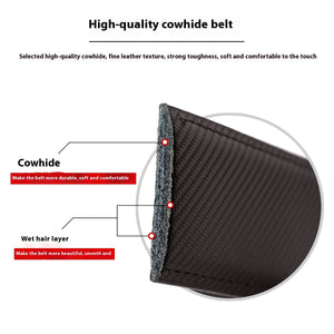 Men's Belt Hot-selling Film Alloy Automatic Buckle Leather