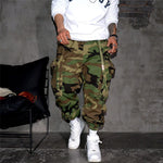 Retro High Street Camouflage Men Casual Working Pants