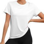 European And American Sports Top Round Neck Loose T-shirt