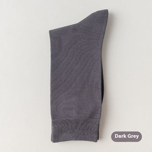 Mid-calf Spring And Autumn Pure Cotton Business Men Socks